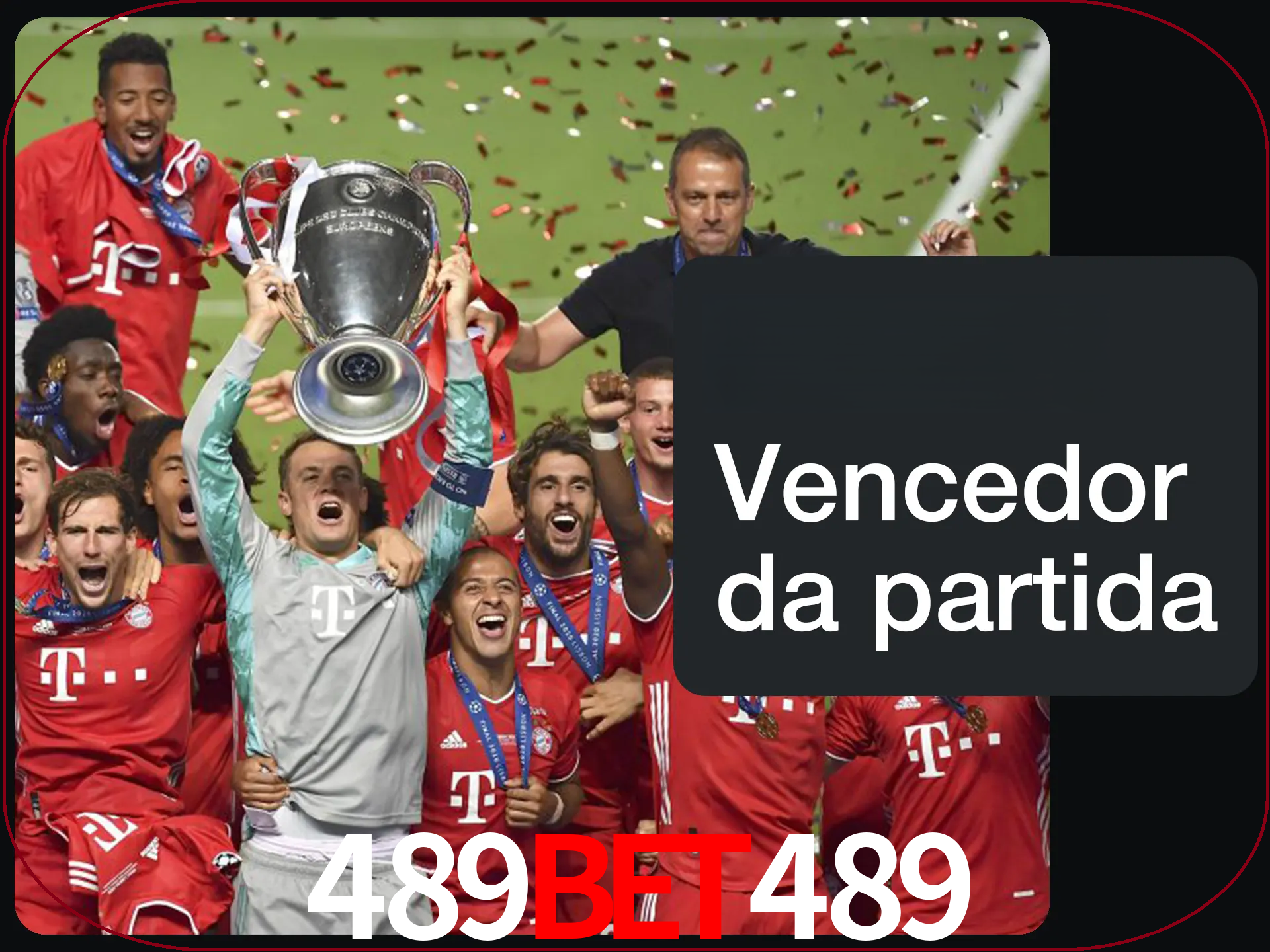Aposte no vencedor e ganhe uma grande quantia de dinheiro.